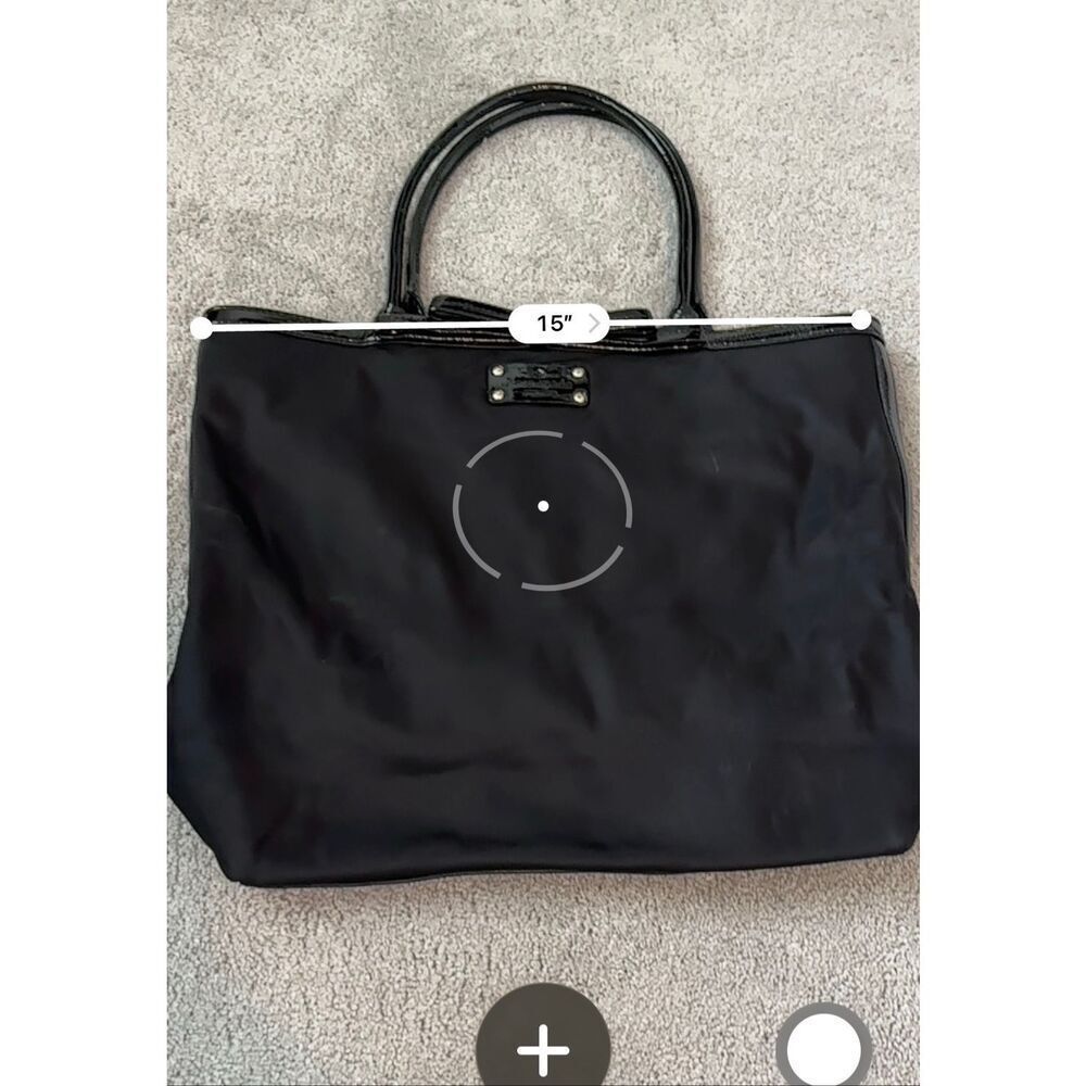 Kate Spade New York Vintage Black Bow Nylon Tote Bag, $268 - Picture 10 of 11